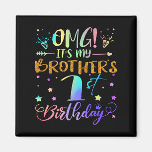 Íman Omg É O primeiro aniversario Dos Meus Irmãos, Doce
