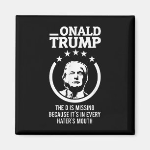 Íman Onald Trump - O D Está Desaparecendo Em Todos Os I