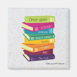 Íman Once Upon A Time Someone Loved Books