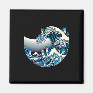 Íman Onda Bonita De Gatos Azuis Para Kamala Funny 1