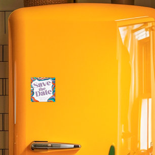 Íman Onda Colorida Única do Groovy Bold