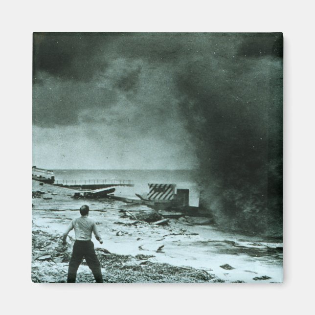 Íman Onda de Furacão Vintage (Frente)