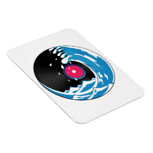 Íman Onda de Vinil