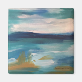 Íman Ondas abstrato - Magnet