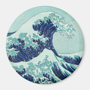 Íman Ondas Azuis de Hokusai