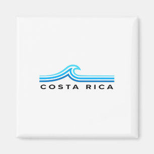 Íman Ondas da Costa Rica Vintage Homens Mulheres Menina