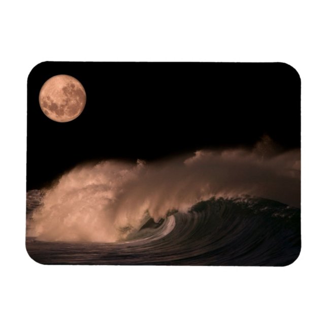 Íman Ondas da Tempestade do Pacífico | Costa Norte de O (Horizontal)