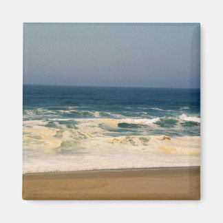 Íman Ondas De Creme Pulsadas Atingiram Praia