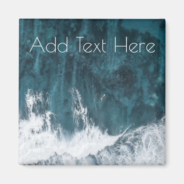 Íman Ondas do Oceano em queda (Frente)