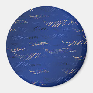 Íman Ondas Tigre (padrão estilizado) 2