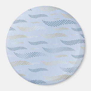 Íman Ondas Tigre (padrão estilizado) 4