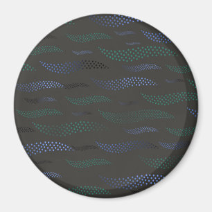 Íman Ondas Tigre (padrão estilizado) 7