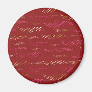 Íman Ondas Tigre (padrão estilizado) 8