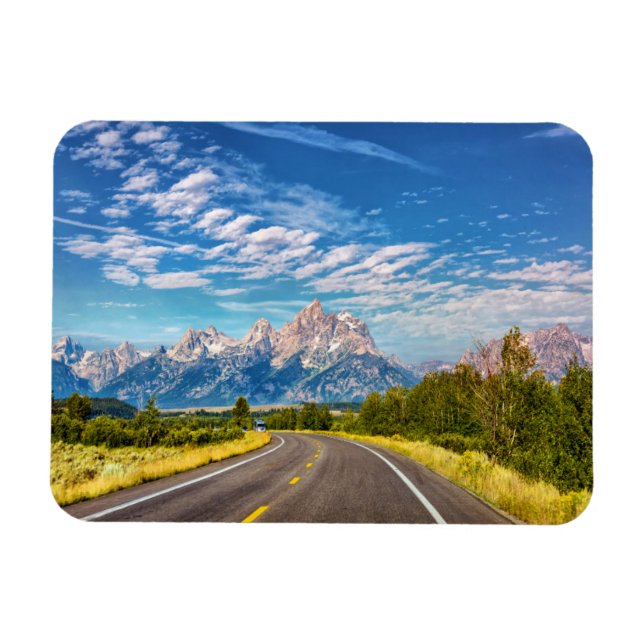 Íman Onde a estrada conduz (Horizontal)