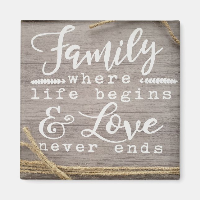 Íman Onde a vida começa (Frente)