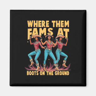 Íman Onde Eles Fogem Em Boots No Chão, Nós