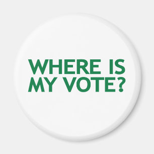 Íman onde está meu voto (a eleição de Irã)