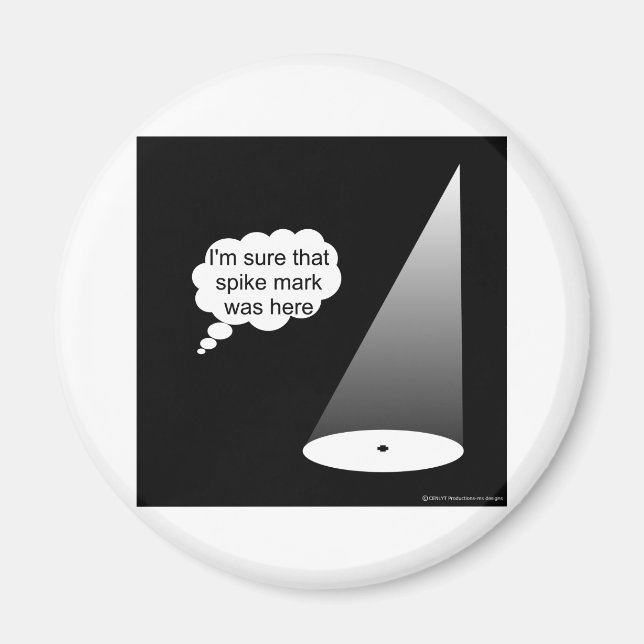 Íman Onde está o Spike Mark? (Frente)