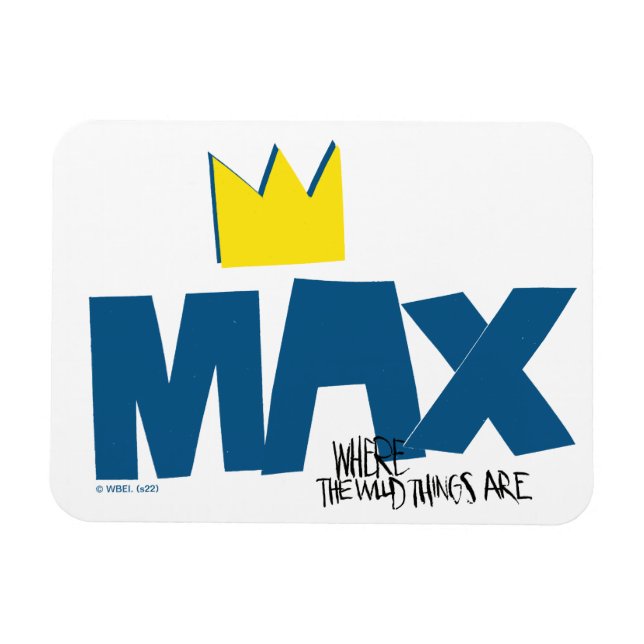 Íman Onde estão as coisas selvagens | Max e Crown (Horizontal)