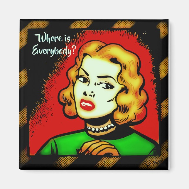 Íman Onde Estão Todos? Magnético Retroativo (Frente)