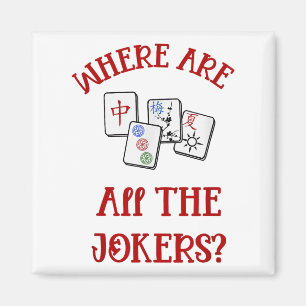 Íman Onde Estão Todos Os Jokers Engraçados Mahjong?