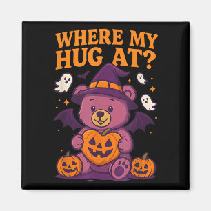Íman Onde Meu Abraço No Bonito Urso De Teddy De Hallowe