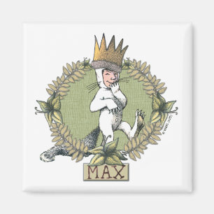 Íman Onde Vivem os Monstros   Crachá do Max