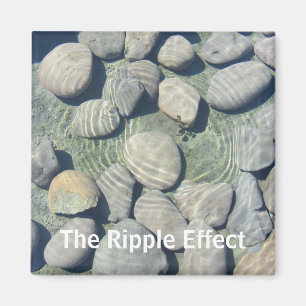 Íman ondulações na água