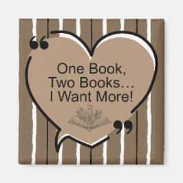 Íman One Book, Two Books...I Want More!