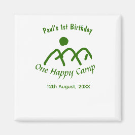 Íman One happy camp green mountain sun 1st birthday 