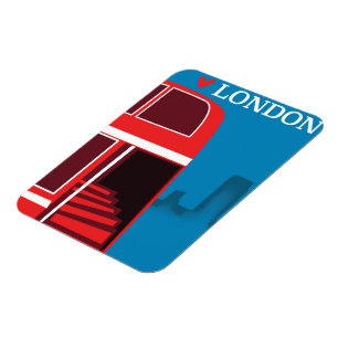 Íman Ônibus do vermelho de Londres