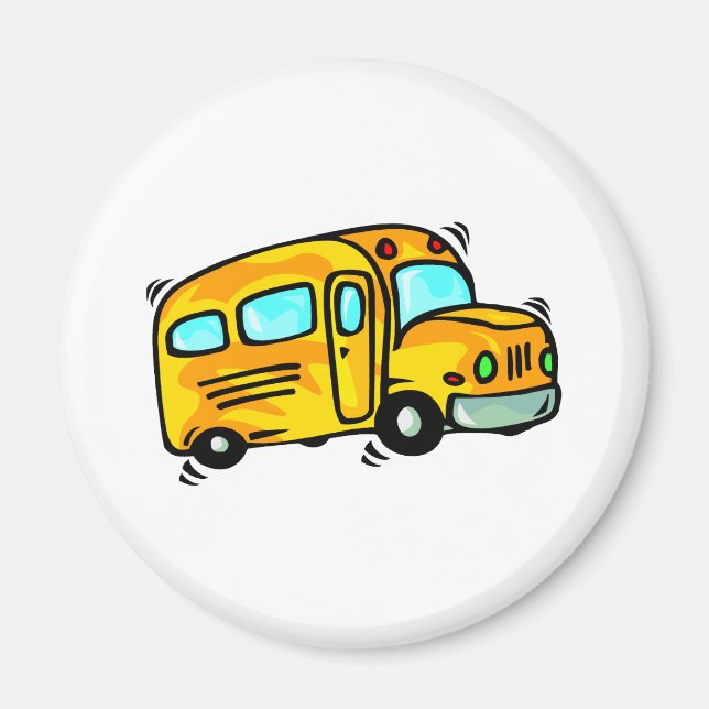 Íman Ônibus escolar (Frente)