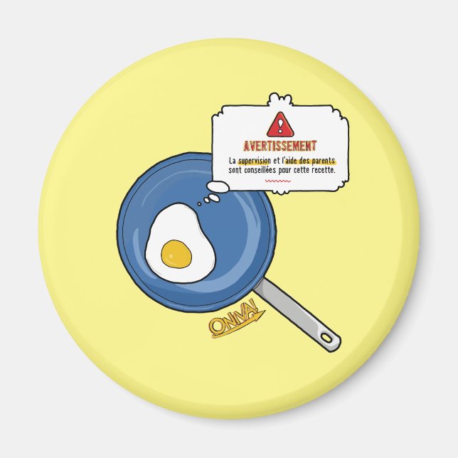 Íman ONIVA! Oeuf (Frente)