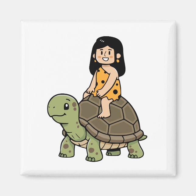 Íman Oona e a Tartaruga (Frente)