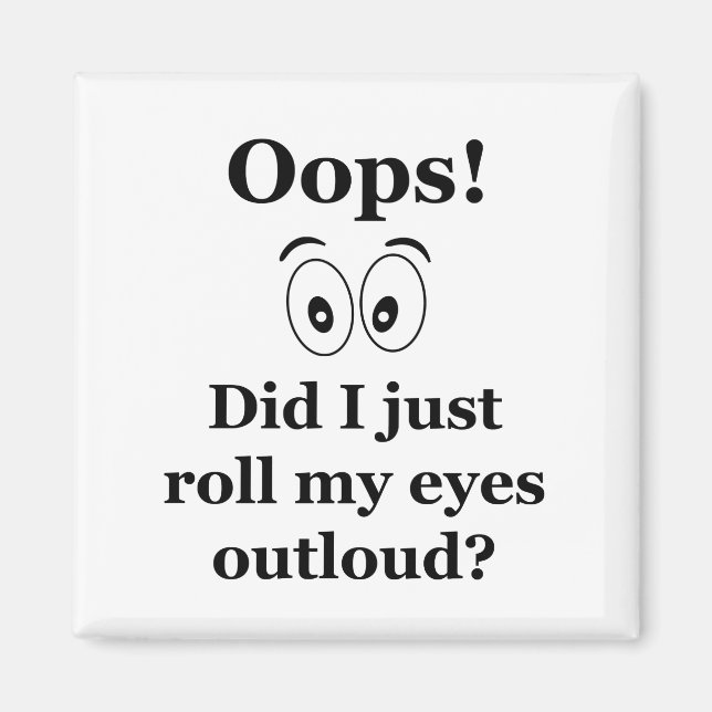 Íman Oops! (Frente)