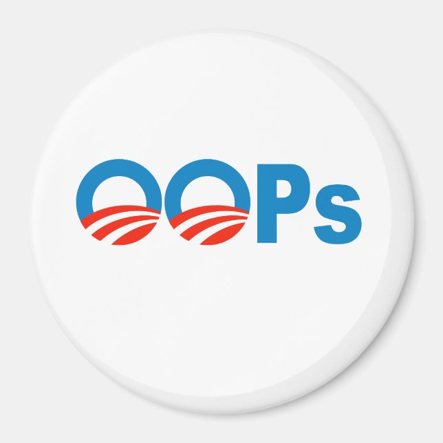 Íman Oops de Obama (Frente)