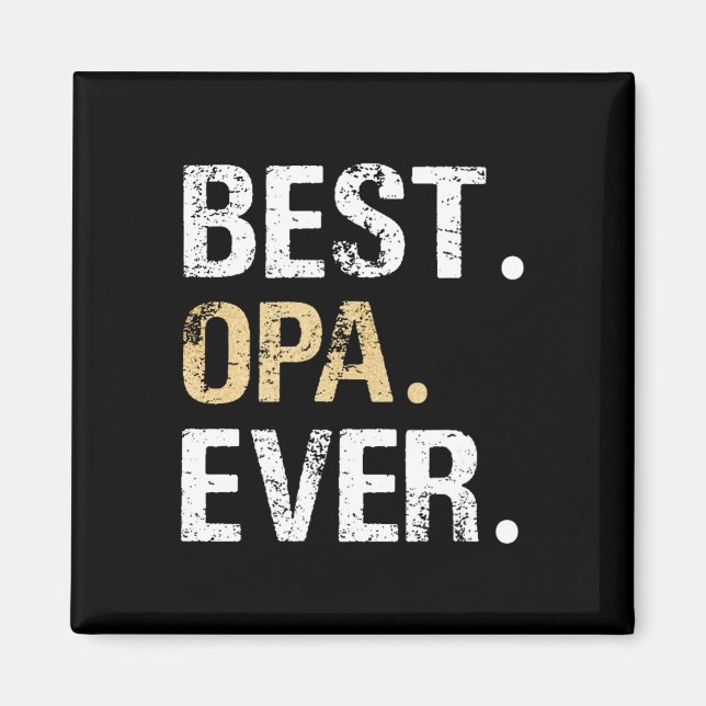 Íman Opa Graphic Opa Gift Da Avô Avô (Frente)