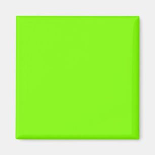 Íman Opção de cores e imagens do Chartreuse/Neon Green