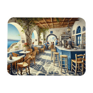 Íman Open Air Coffeeshop em Santorini
