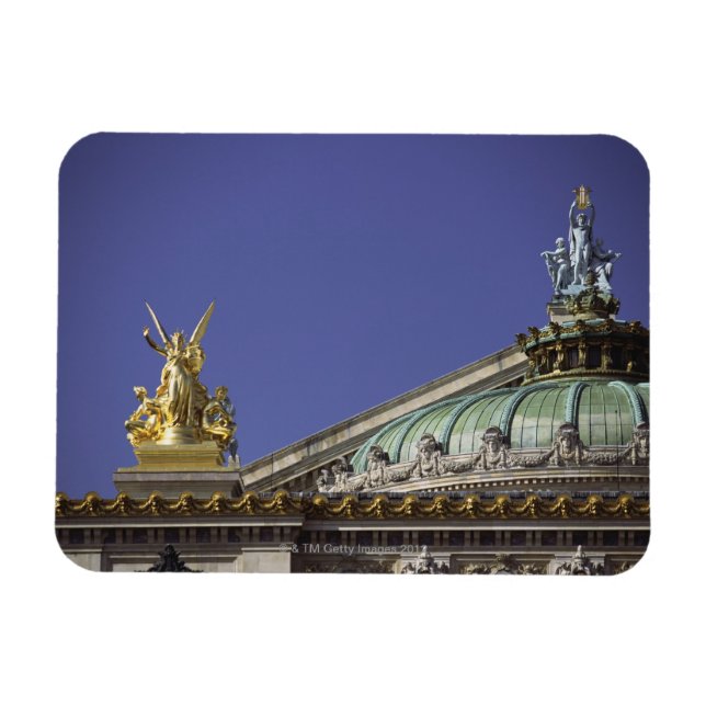 Íman Opera de Paris Garnier em Paris, França (Horizontal)