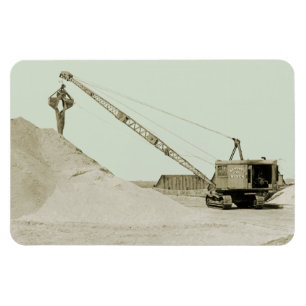 ÍMAN OPERADOR CRANE NORTHWEST MODEL 104 CLAMSHELL VELHO