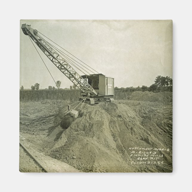 Íman OPERADOR DE CABO DO OPERADOR DO Northwest CRANE 36 (Frente)