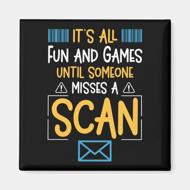 Íman Operário Funny Postal (Frente)