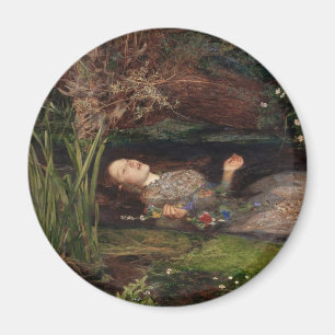 Íman Ophelia de John Everett Millais