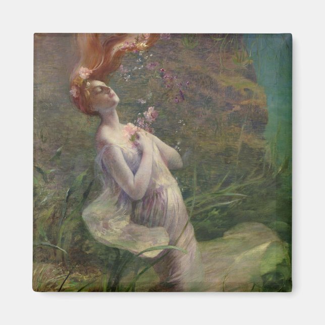 Íman Ophelia Drowning, 1895 (Frente)