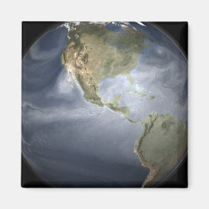 Íman Opinião completa da terra que mostra o vapor de