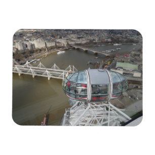 Íman Opinião da cidade do olho 3" de Londres" ímã x4