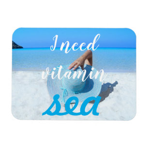 Íman Opinião //da praia eu preciso o mar da vitamina