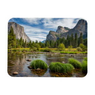 Íman Opinião do vale no parque nacional de Yosemite