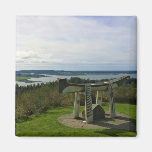 Íman Opiniões da Coluna Astoria, Oregon (Frente)